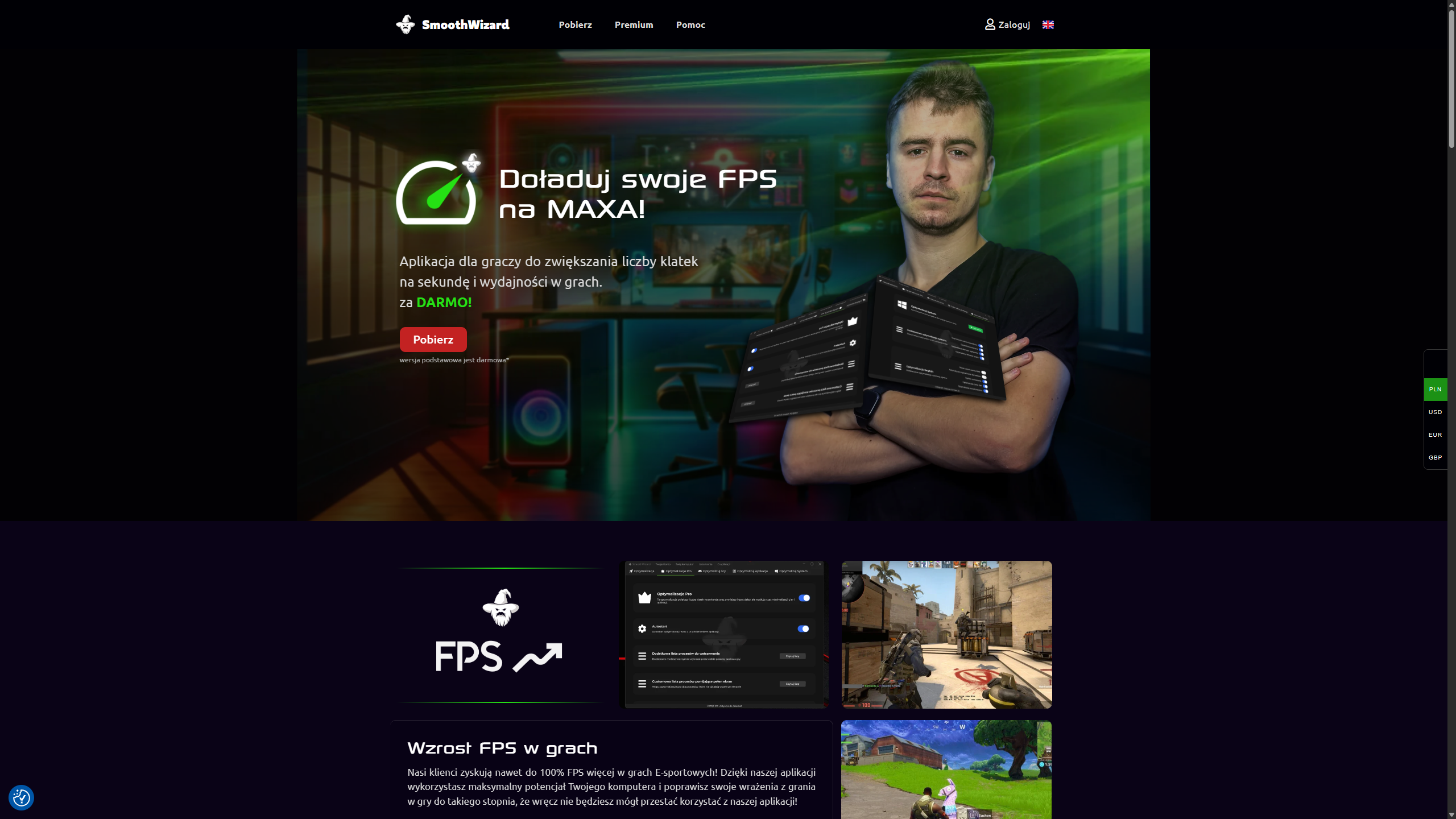 SmoothWizard (Aplikacja do zwiększania FPS)